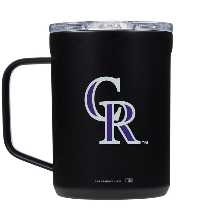 Corkcicle Coffee Mug with Colorado Rockies Primary Logo