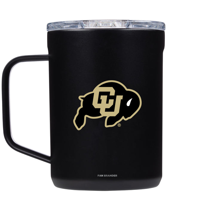 Corkcicle Coffee Mug with Colorado Buffaloes Primary Logo