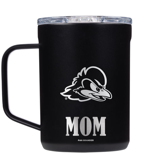 Corkcicle Coffee Mug with Delaware Fightin' Blue Hens Mom and Primary Logo