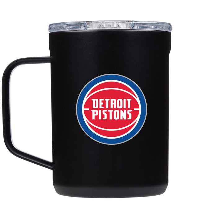 Corkcicle Coffee Mug with Detroit Pistons Primary Logo