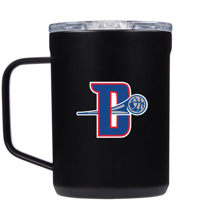 Corkcicle Coffee Mug with Detroit Pistons Secondary Logo