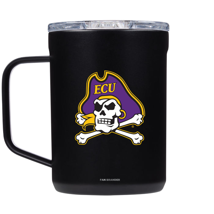 Corkcicle Coffee Mug with East Carolina Pirates Primary Logo