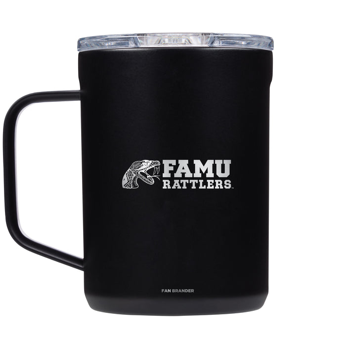 Corkcicle Coffee Mug with Florida A&M Rattlers Primary Logo