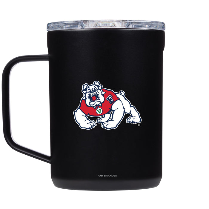 Corkcicle Coffee Mug with Fresno State Bulldogs Primary Logo
