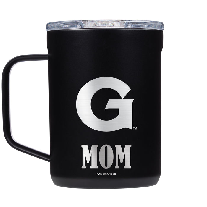 Corkcicle Coffee Mug with Georgetown Hoyas Mom and Primary Logo