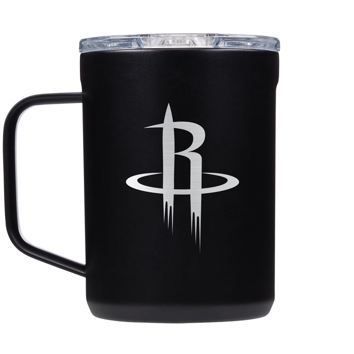 Corkcicle Coffee Mug with Houston Rockets Etched Primary Logo