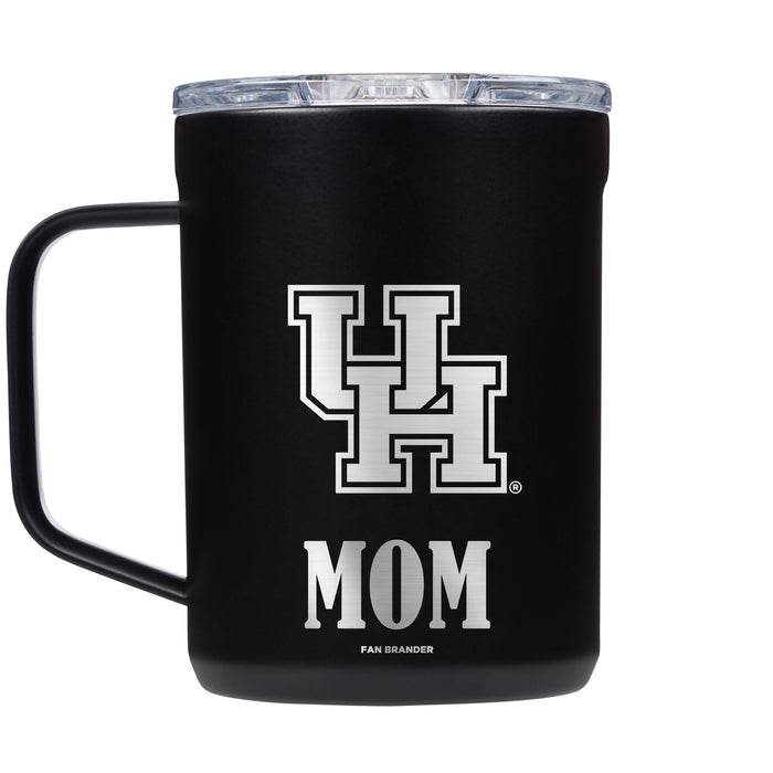 Corkcicle Coffee Mug with Houston Cougars Mom and Primary Logo