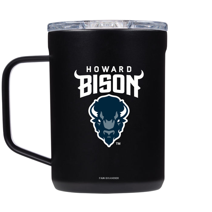 Corkcicle Coffee Mug with Howard Bison Primary Logo