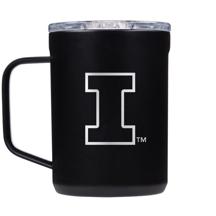 Corkcicle Coffee Mug with Illinois Fighting Illini Primary Logo