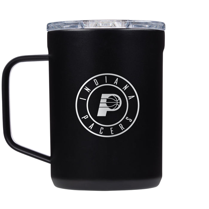 Corkcicle Coffee Mug with Indiana Pacers Etched Primary Logo