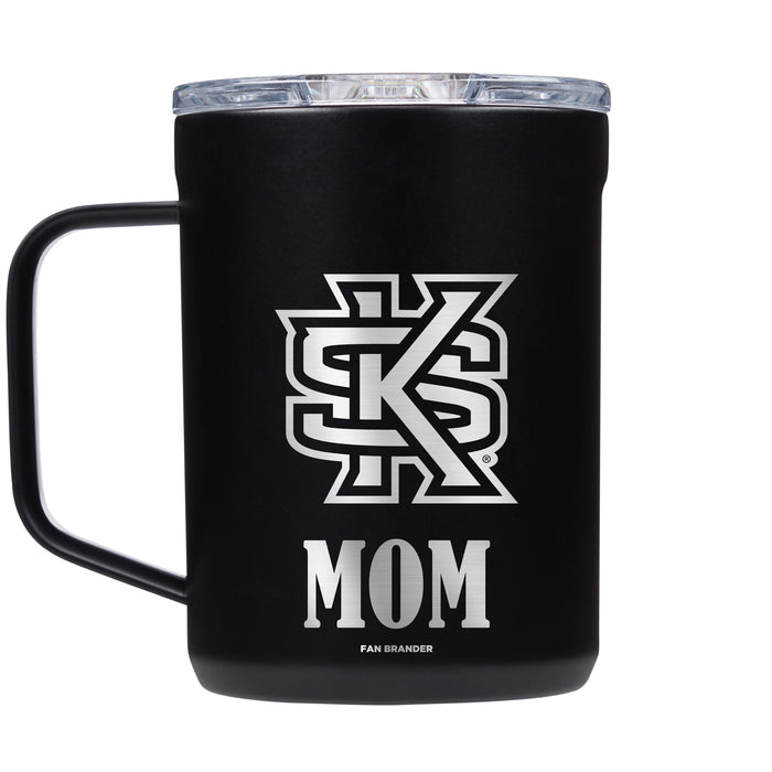 Corkcicle Coffee Mug with Kennesaw State Owls Mom and Primary Logo