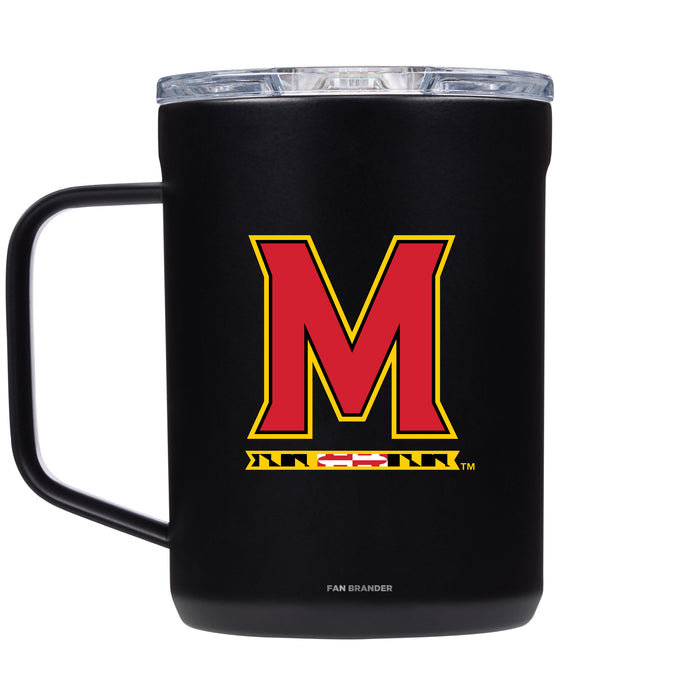 Corkcicle Coffee Mug with Maryland Terrapins Primary Logo