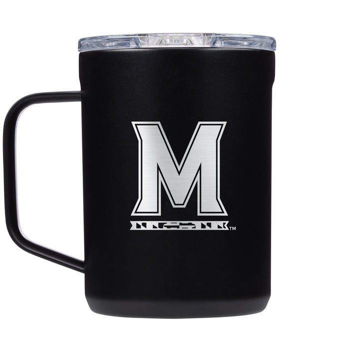 Corkcicle Coffee Mug with Maryland Terrapins Primary Logo