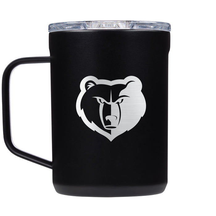 Corkcicle Coffee Mug with Memphis Grizzlies Etched Primary Logo