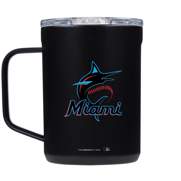 Corkcicle Coffee Mug with Miami Marlins Primary Logo