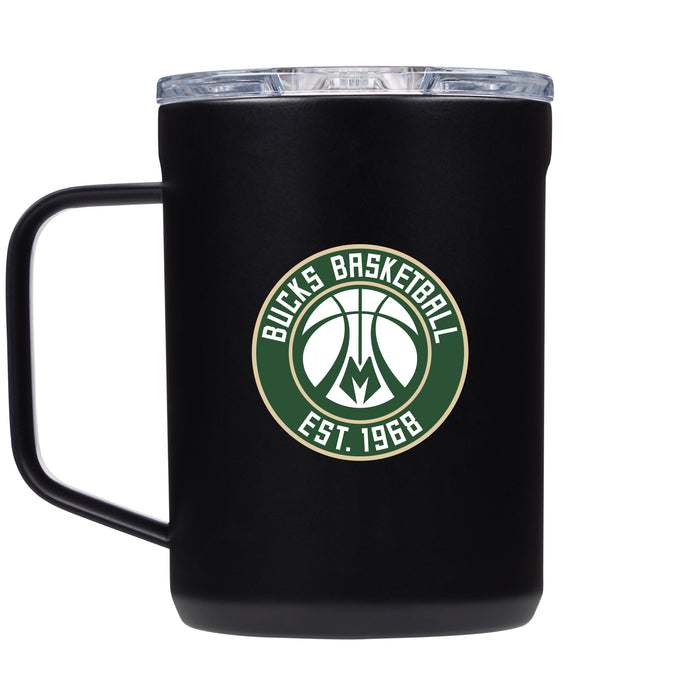 Corkcicle Coffee Mug with Milwaukee Bucks Secondary Logo