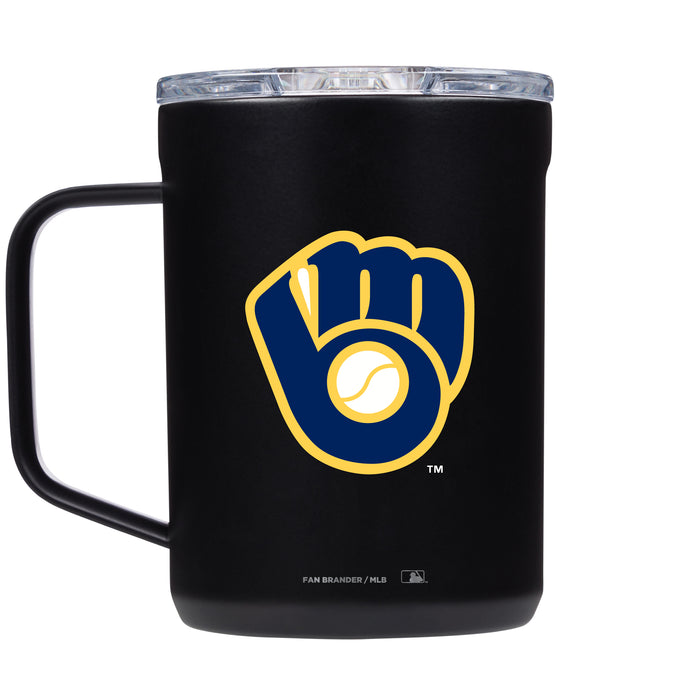 Corkcicle Coffee Mug with Milwaukee Brewers Secondary Logo