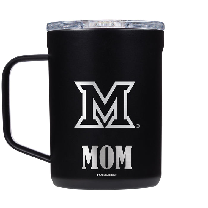 Corkcicle Coffee Mug with Miami University RedHawks Mom and Primary Logo