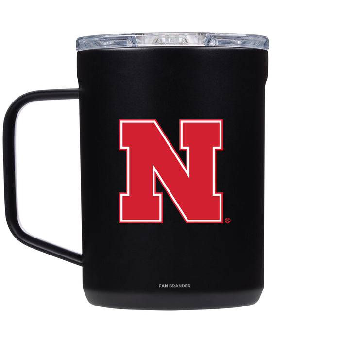 Corkcicle Coffee Mug with Nebraska Cornhuskers Primary Logo