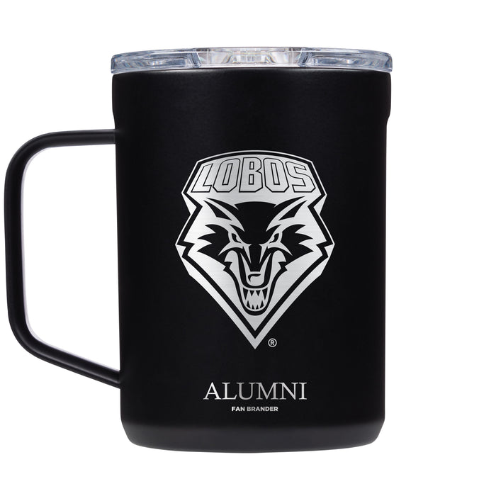 Corkcicle Coffee Mug with New Mexico Lobos Alumni Primary Logo
