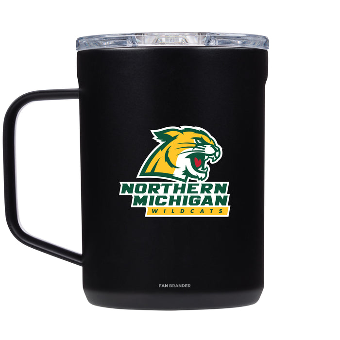 Corkcicle Coffee Mug with Northern Michigan University Wildcats Primary Logo