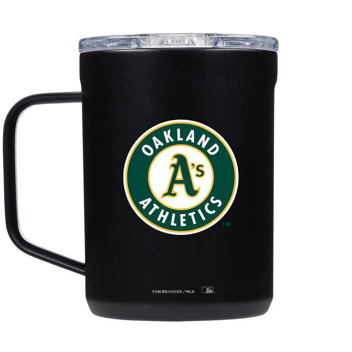 Corkcicle Coffee Mug with Oakland Athletics Secondary Logo