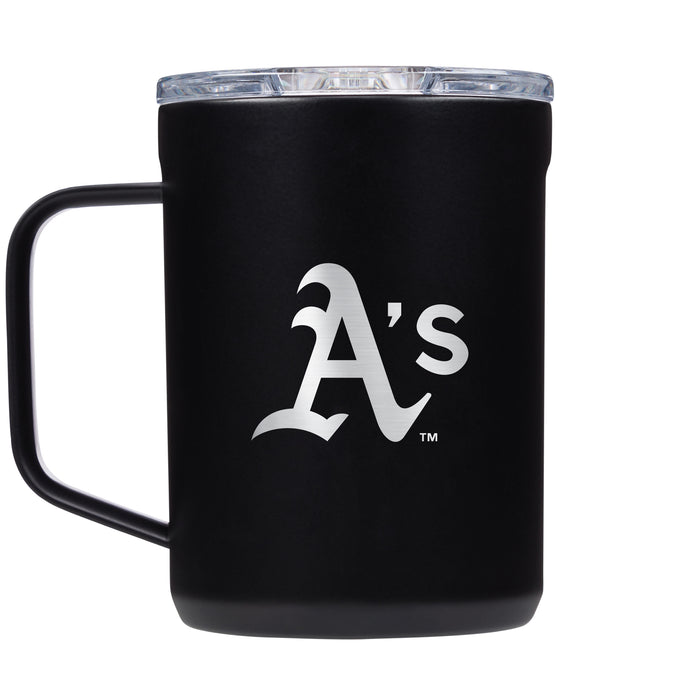 Corkcicle Coffee Mug with Oakland Athletics Primary Logo