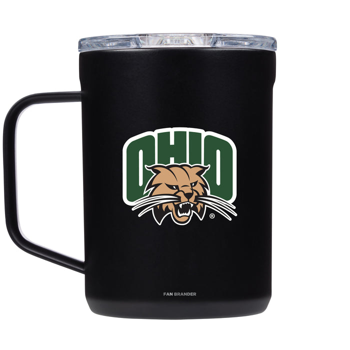 Corkcicle Coffee Mug with Ohio University Bobcats Primary Logo