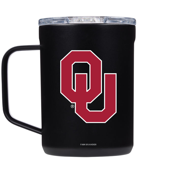 Corkcicle Coffee Mug with Oklahoma Sooners Primary Logo