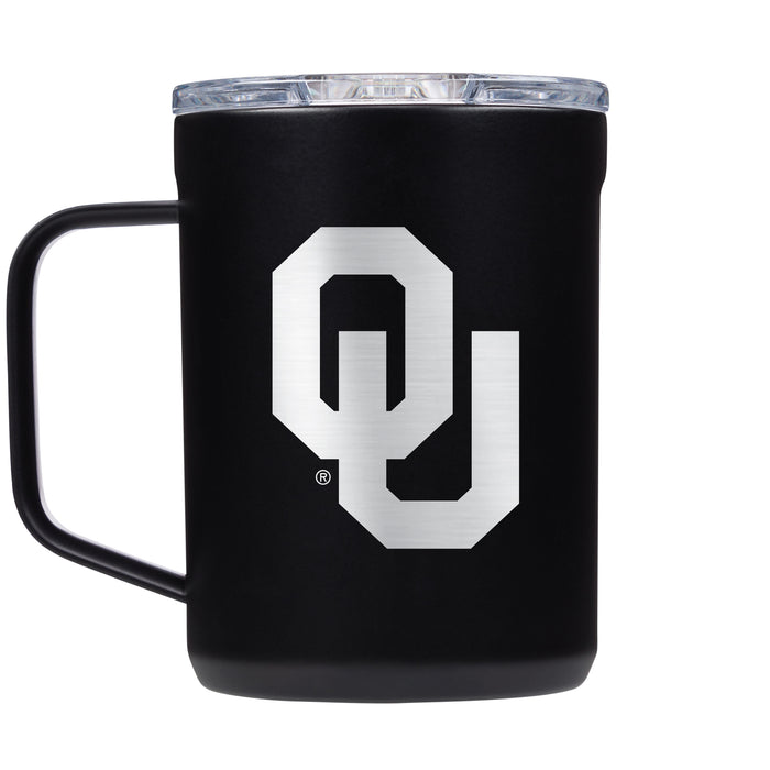 Corkcicle Coffee Mug with Oklahoma Sooners Primary Logo