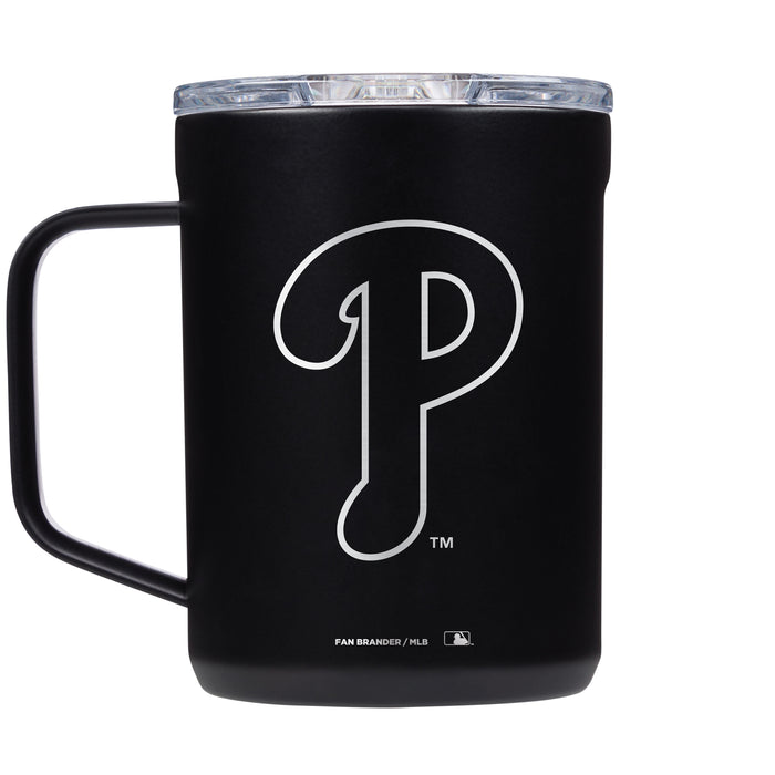 Corkcicle Coffee Mug with Philadelphia Phillies Etched Secondary Logo
