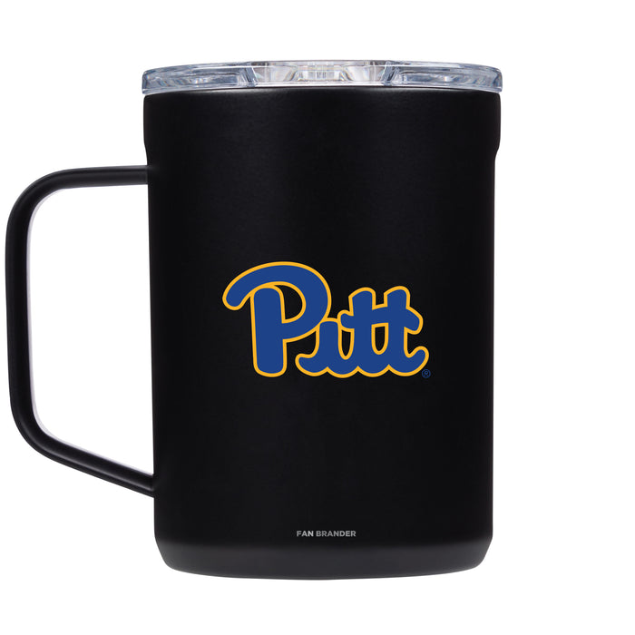 Corkcicle Coffee Mug with Pittsburgh Panthers Primary Logo