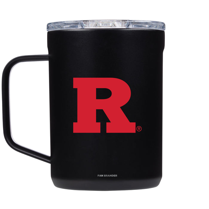 Corkcicle Coffee Mug with Rutgers Scarlet Knights Primary Logo