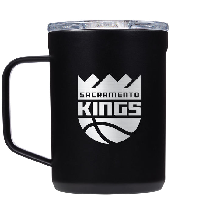 Corkcicle Coffee Mug with Sacramento Kings Etched Primary Logo