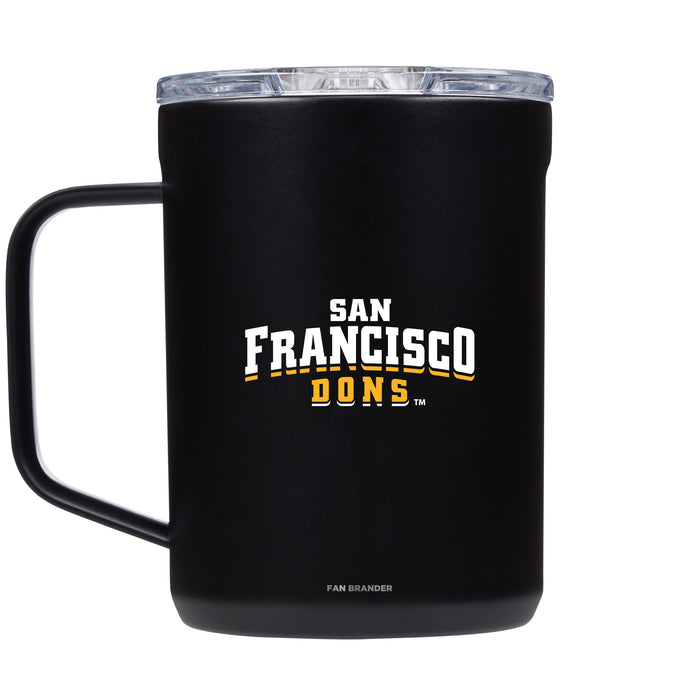 Corkcicle Coffee Mug with San Francisco Dons Primary Logo