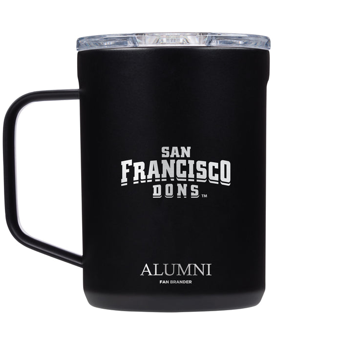 Corkcicle Coffee Mug with San Francisco Dons Alumni Primary Logo