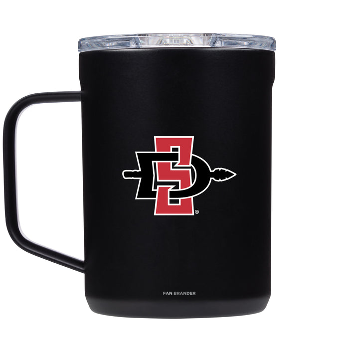 Corkcicle Coffee Mug with San Diego State Aztecs Primary Logo