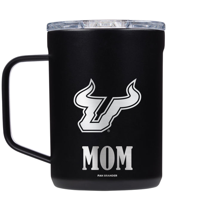 Corkcicle Coffee Mug with South Florida Bulls Mom and Primary Logo