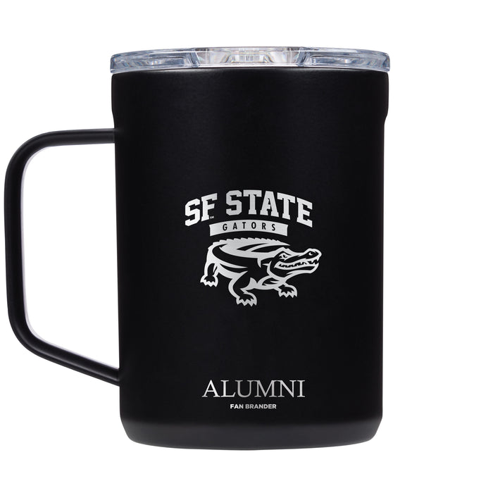 Corkcicle Coffee Mug with San Francisco State U Gators Alumni Primary Logo