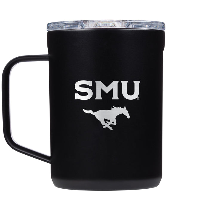 Corkcicle Coffee Mug with SMU Mustangs Primary Logo