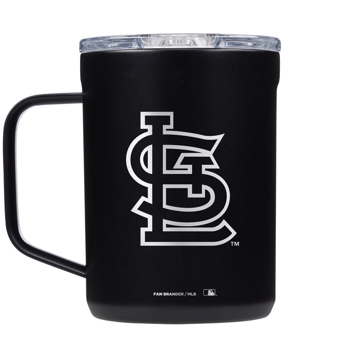 Corkcicle Coffee Mug with St. Louis Cardinals Etched Secondary Logo