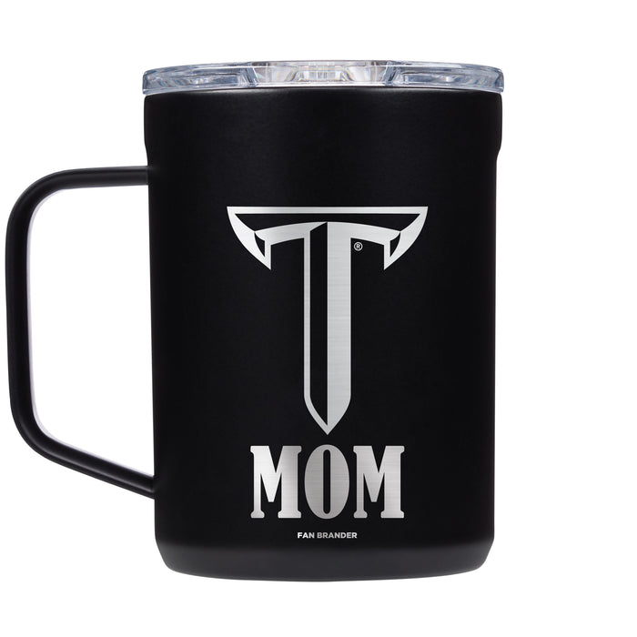 Corkcicle Coffee Mug with Troy Trojans Mom and Primary Logo