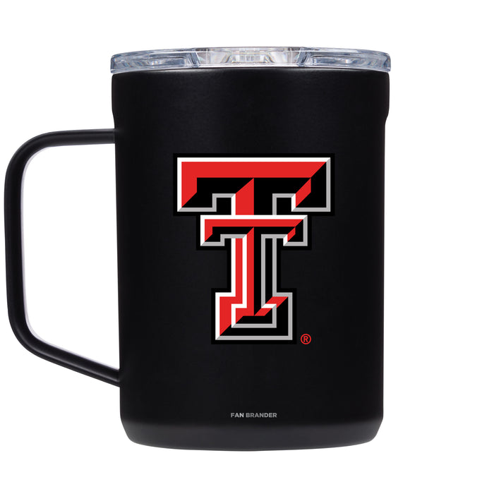 Corkcicle Coffee Mug with Texas Tech Red Raiders Primary Logo