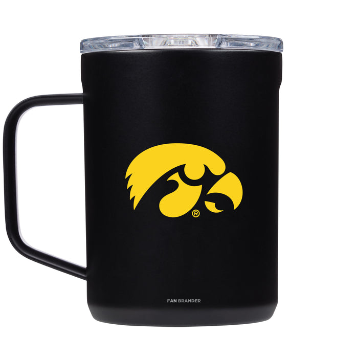 Corkcicle Coffee Mug with Iowa Hawkeyes Primary Logo