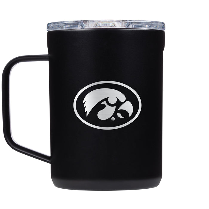 Corkcicle Coffee Mug with Iowa Hawkeyes Primary Logo