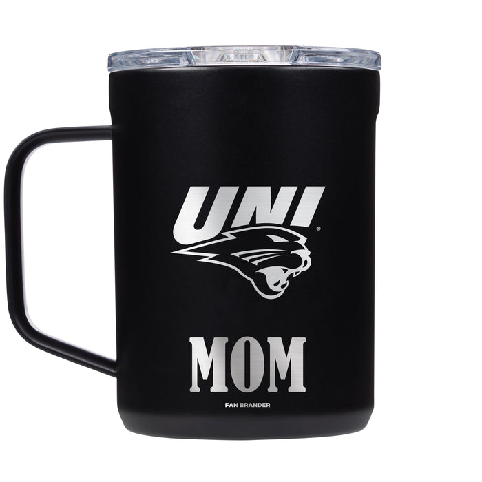 Corkcicle Coffee Mug with Northern Iowa Panthers Mom and Primary Logo