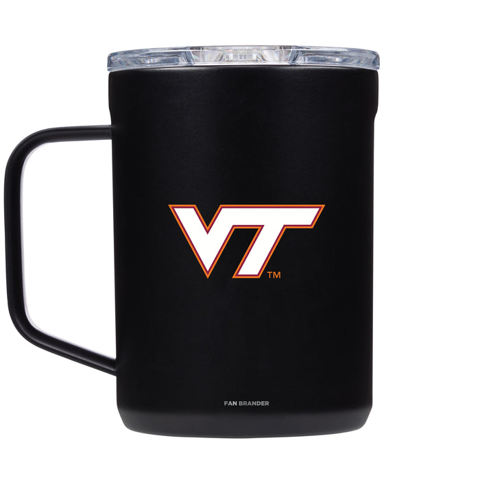 Corkcicle Coffee Mug with Virginia Tech Hokies Primary Logo