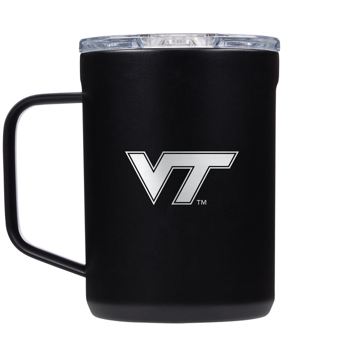 Corkcicle Coffee Mug with Virginia Tech Hokies Primary Logo