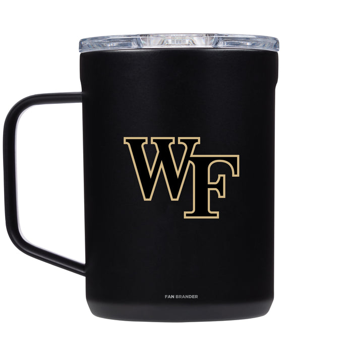 Corkcicle Coffee Mug with Wake Forest Demon Deacons Primary Logo