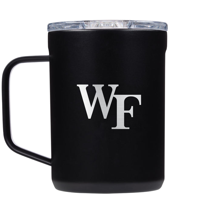 Corkcicle Coffee Mug with Wake Forest Demon Deacons Primary Logo